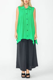 IC Collection Blouse - 5644B - GREEN