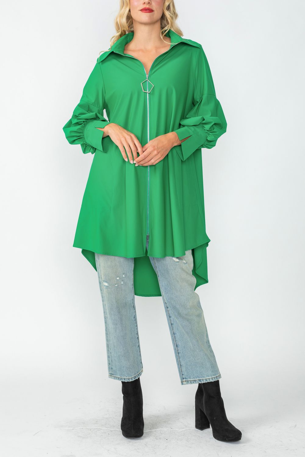 IC COLLECTION Jacket - 5672J - GREEN