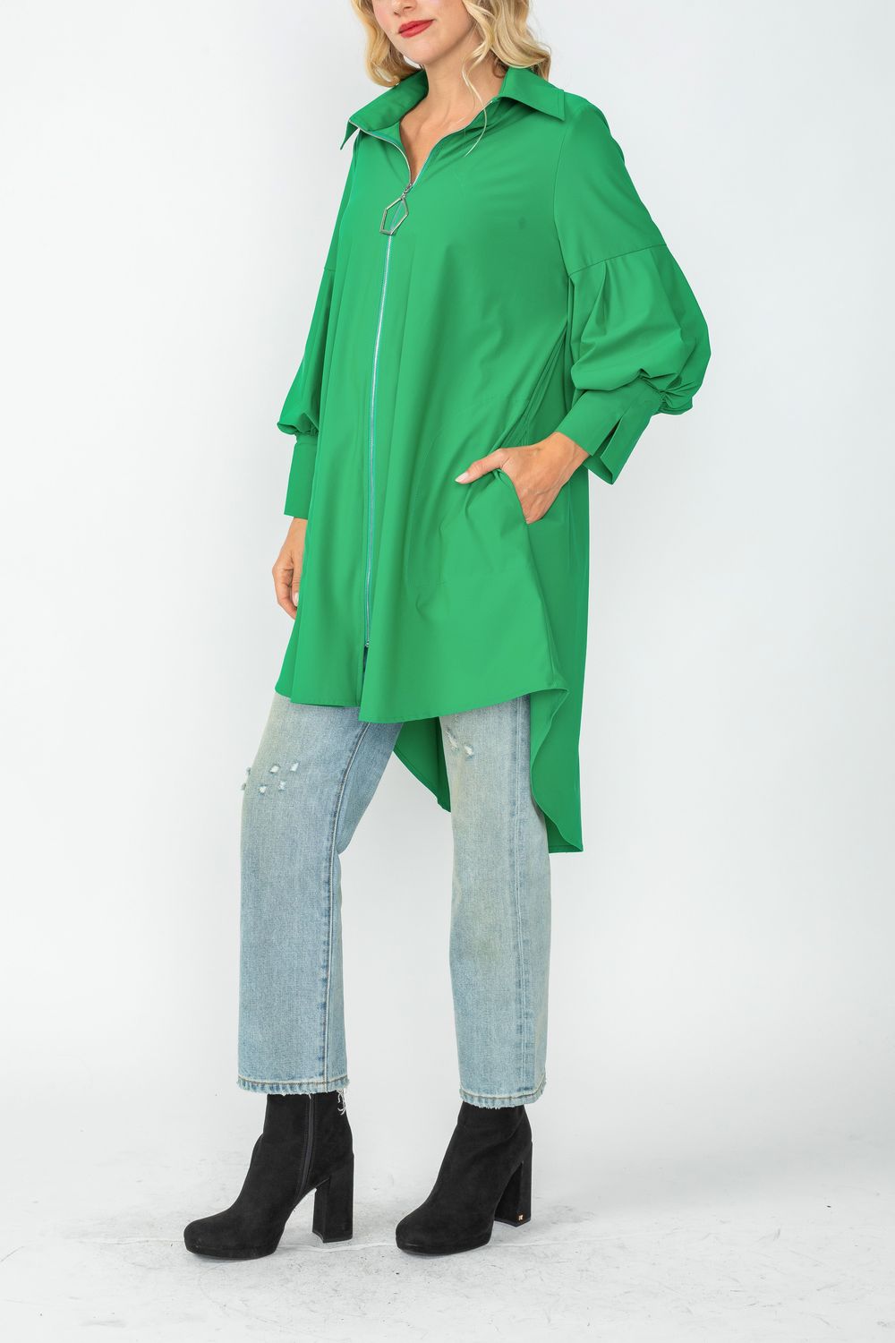 IC COLLECTION Jacket - 5672J - GREEN