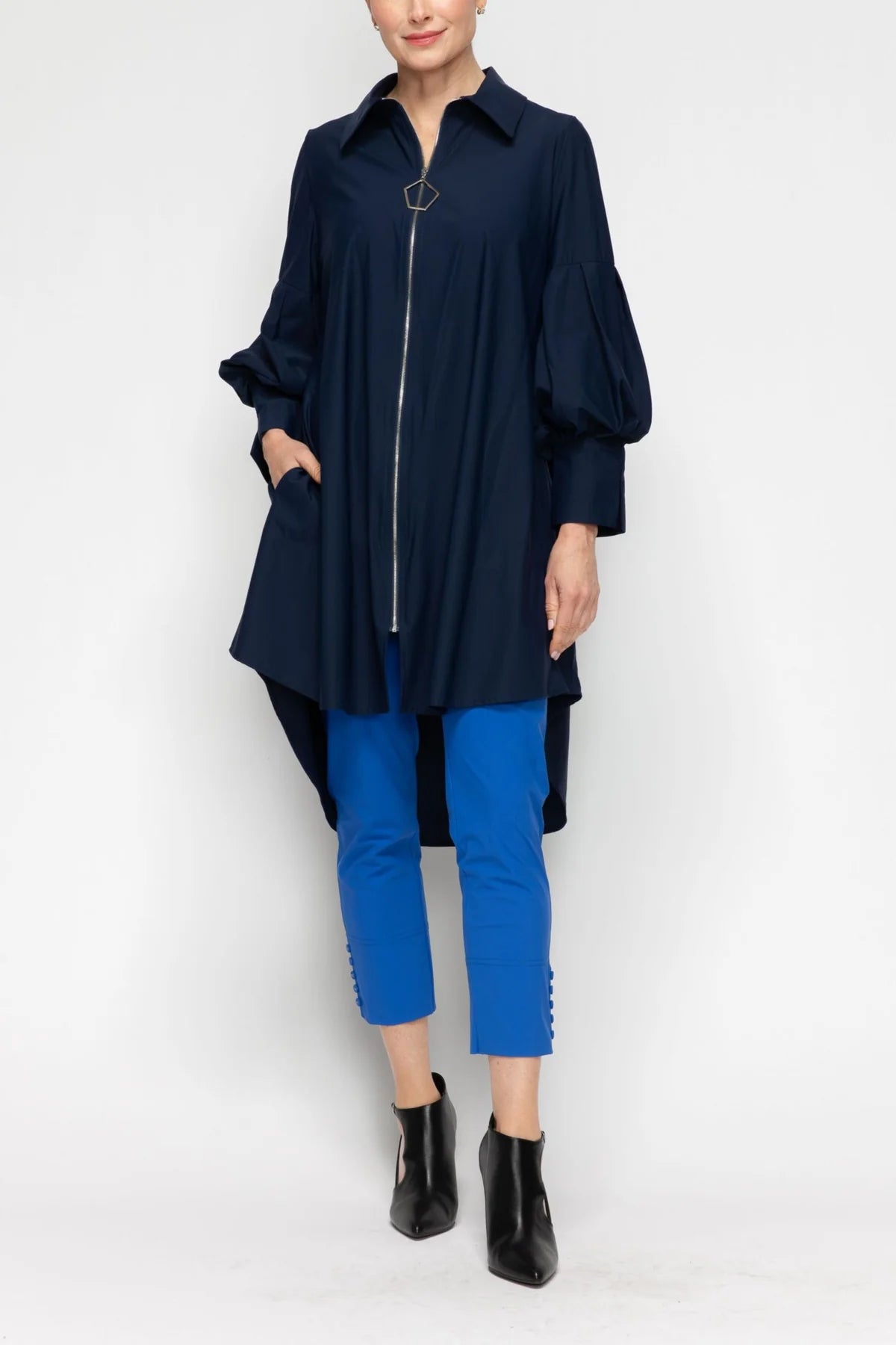 IC COLLECTION Jacket - 5672J - NAVY