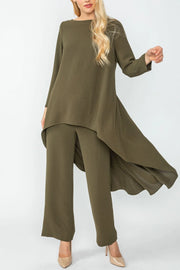 IC Collection Tunic- 5680T- OLIVE