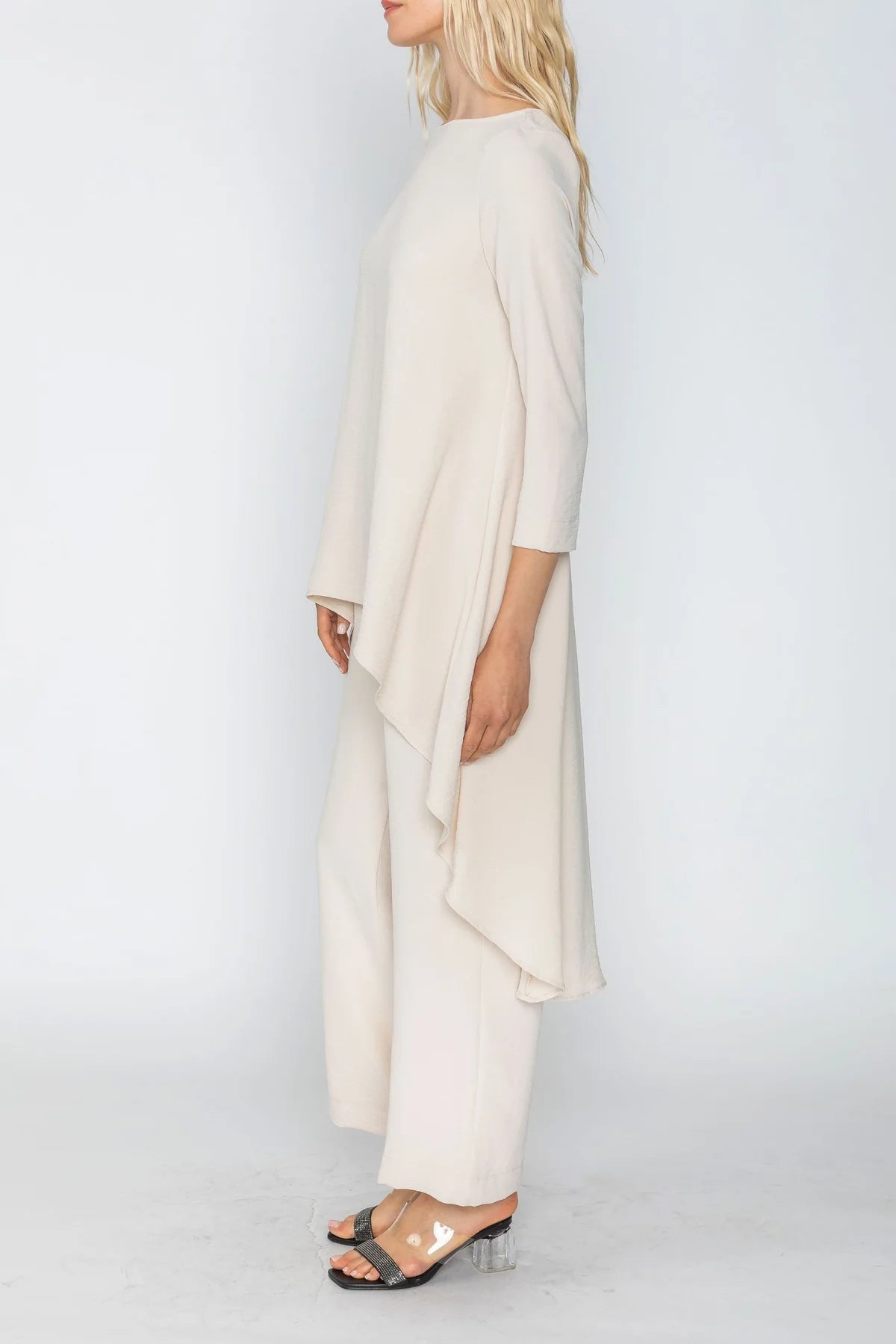 IC Collection Tunic- 5680T- OATMEAL