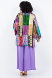 Sterling Style Kantha Vintage Assorted Kimono Jacket - 5683J MULTI