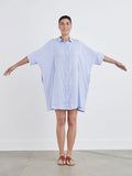 CUT LOOSE - Linen Combo Kimono Dress