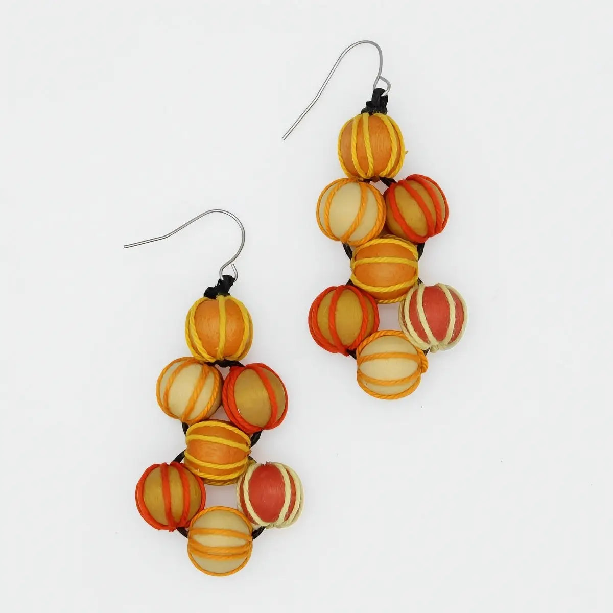 SYLCA Yellow Pamela Berries Earrings