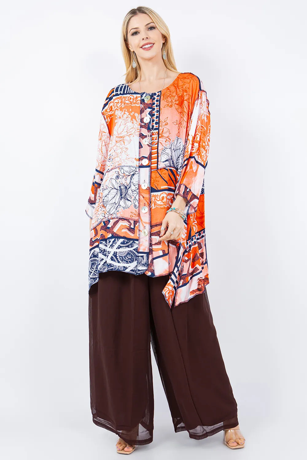 Sterling Style Short Happy Coat - 5744SCH NAUTICAL
