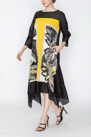 IC COLLECTION DRESS - 5773D YELLOW