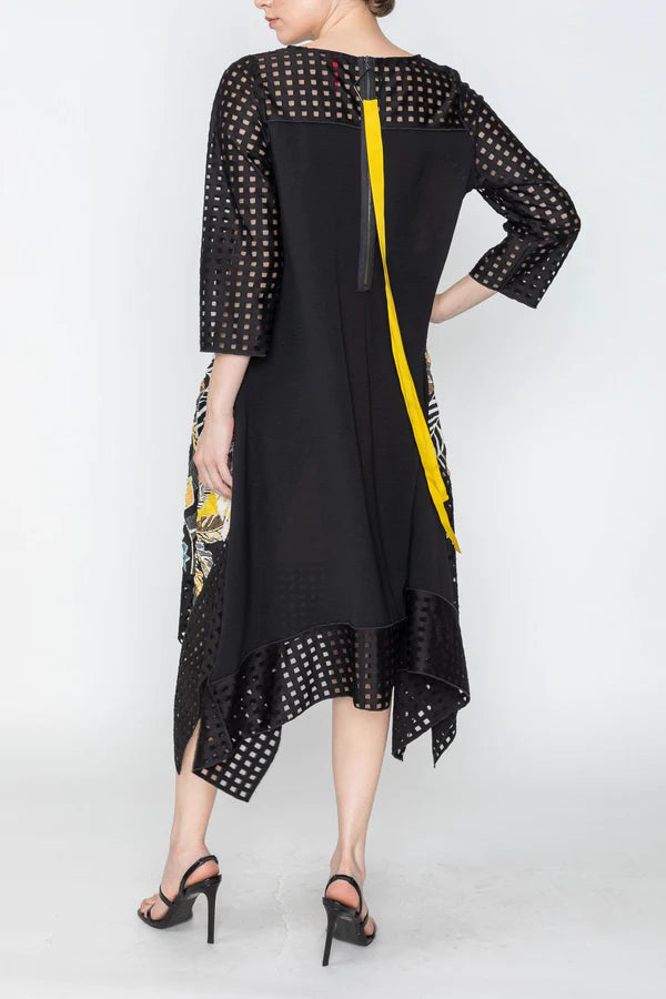 IC COLLECTION DRESS - 5773D YELLOW