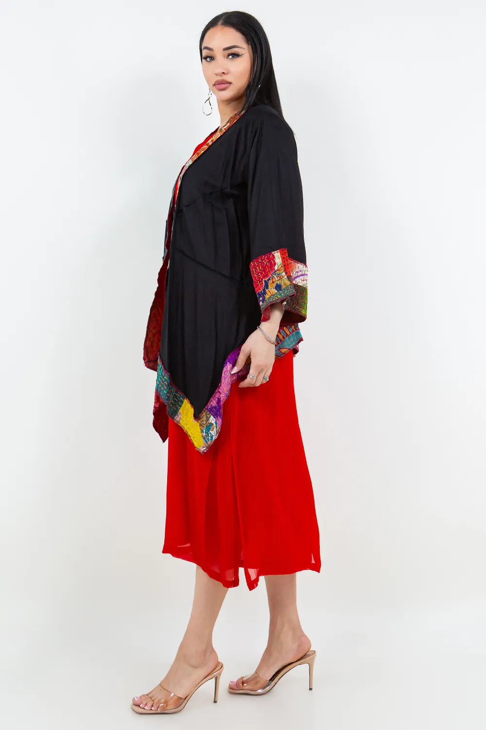 Sterling Style Short Butterfly Jacket - 5782SBJ BLACK/MULTI