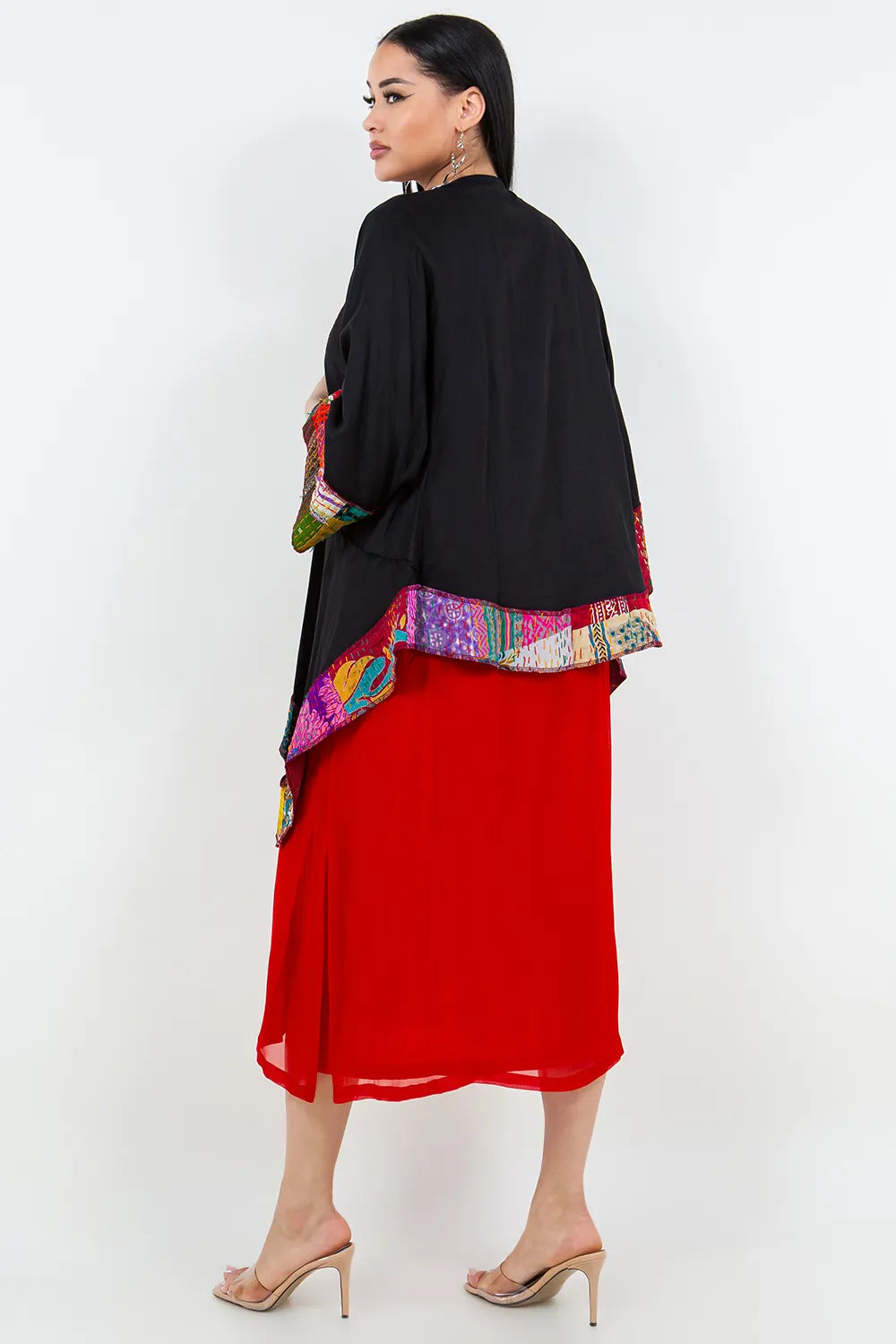 Sterling Style Short Butterfly Jacket - 5782SBJ BLACK/MULTI