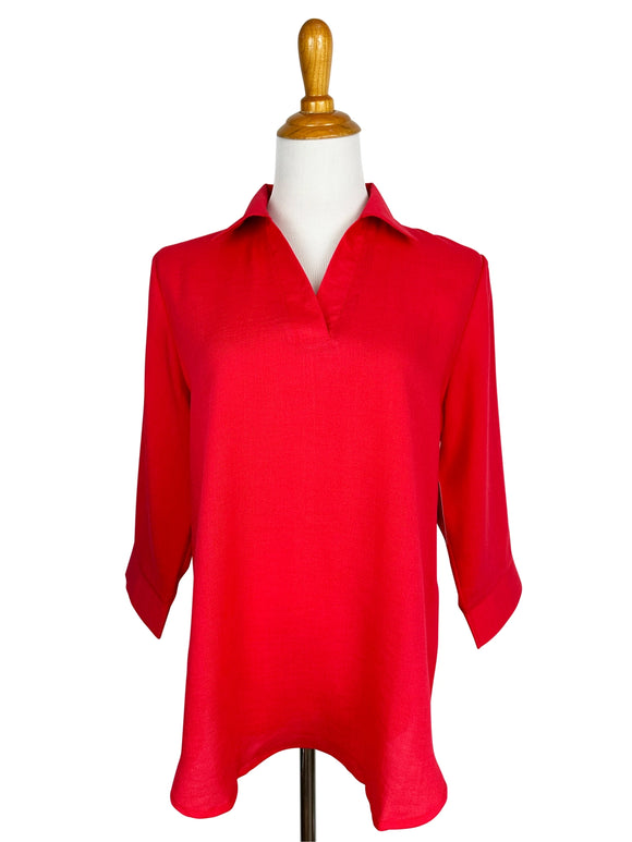 Fridaze AA388 - Faith Linen Pullover Top