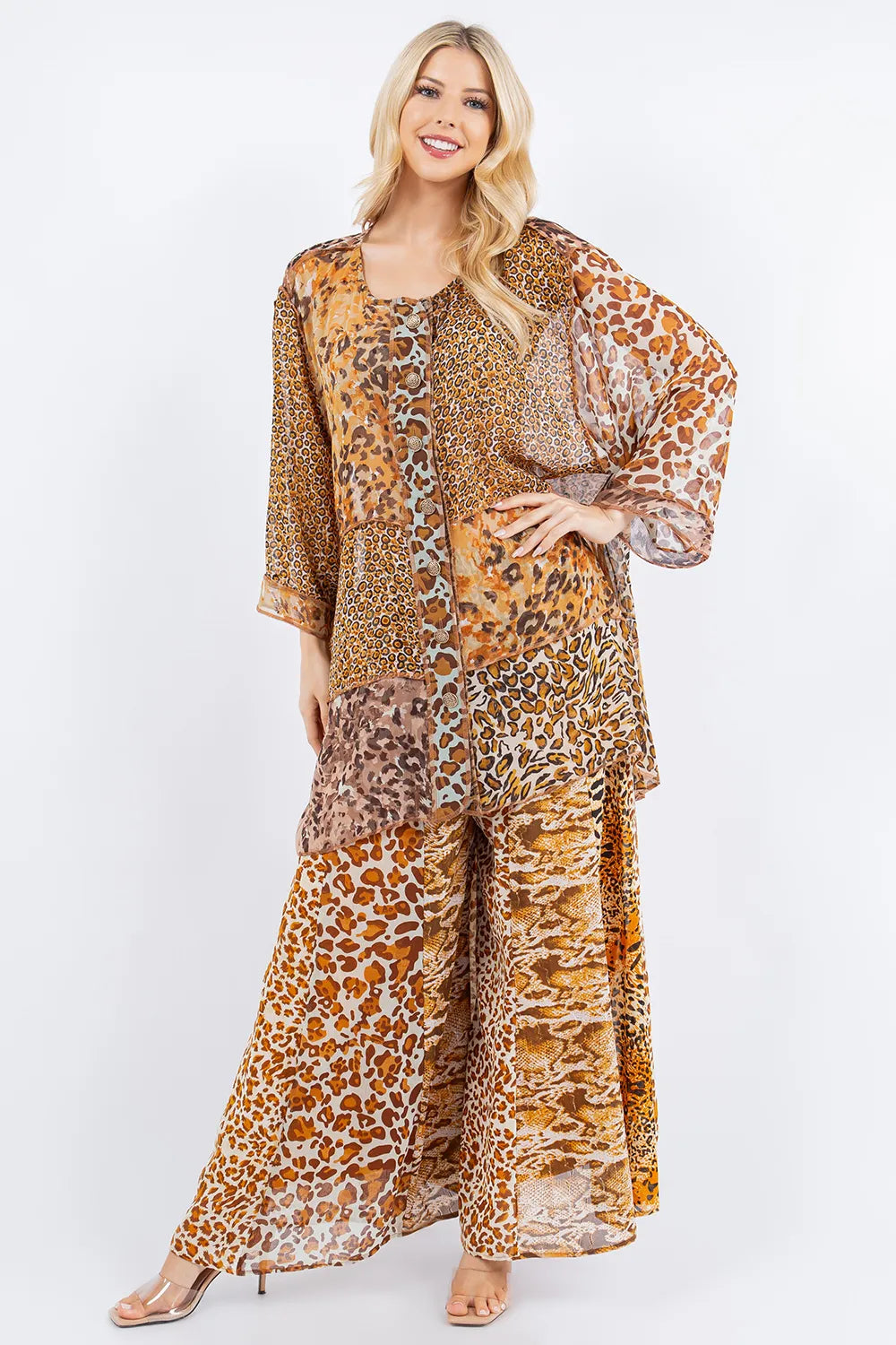 Sterling Style Short Happy Coat - 5816SHC GOLD/TAN