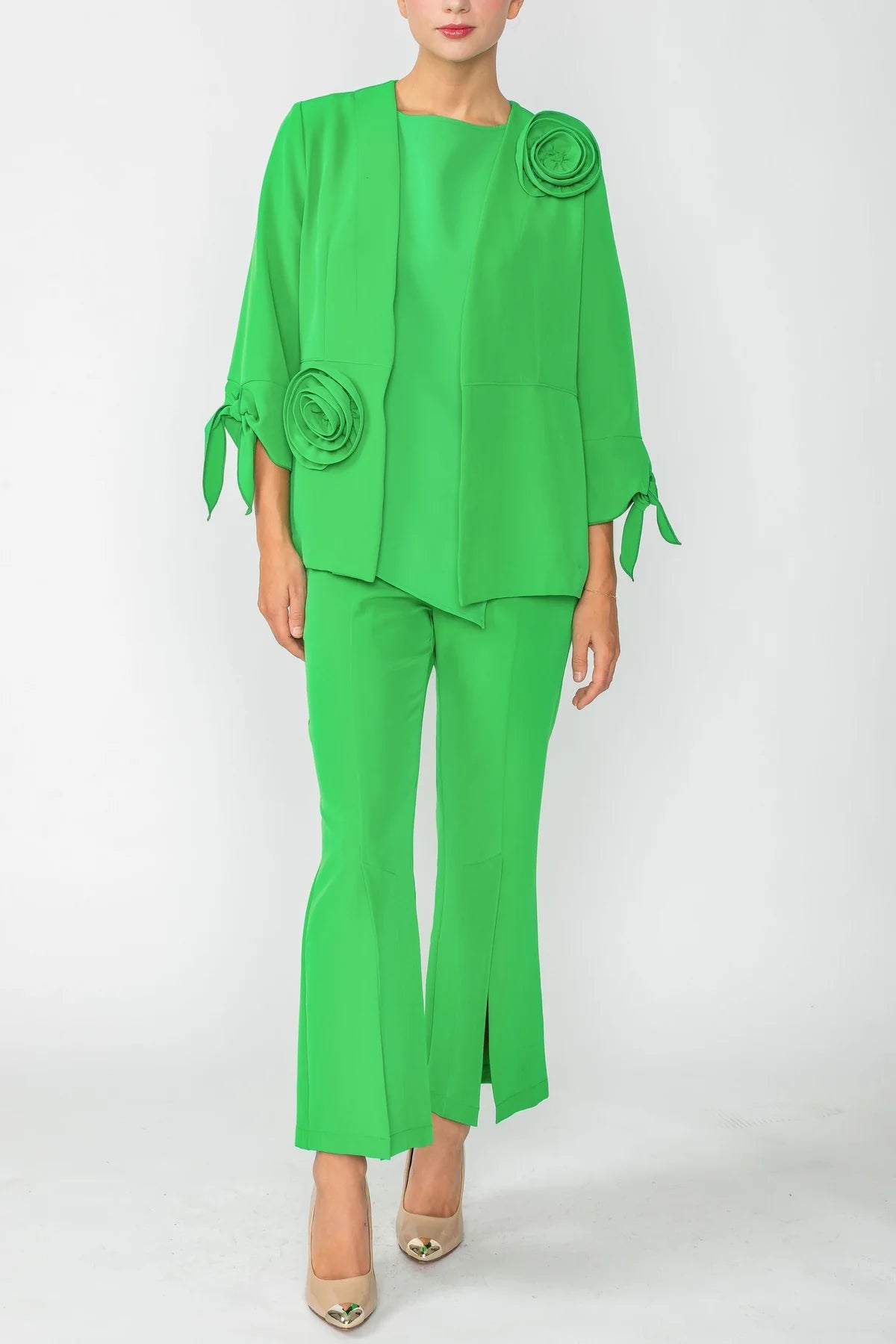 IC COLLECTION Jacket- 5863J- GREEN