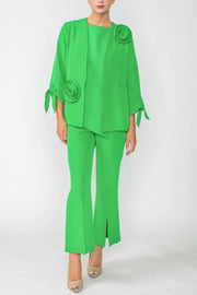 IC COLLECTION Jacket- 5863J- GREEN