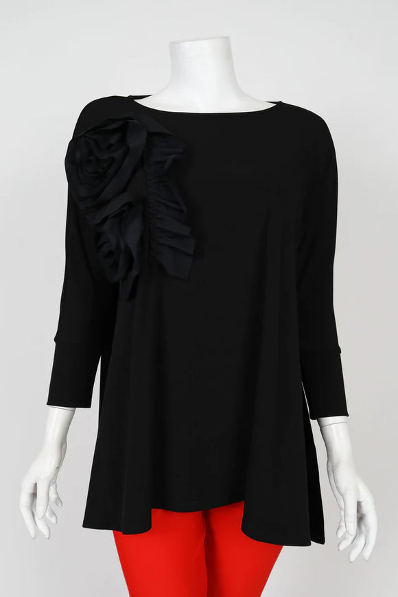 IC COLLECTION Top- 5871T- BLACK