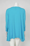IC COLLECTION Top- 5871T- TURQUOISE