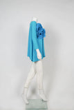 IC COLLECTION Top- 5871T- TURQUOISE