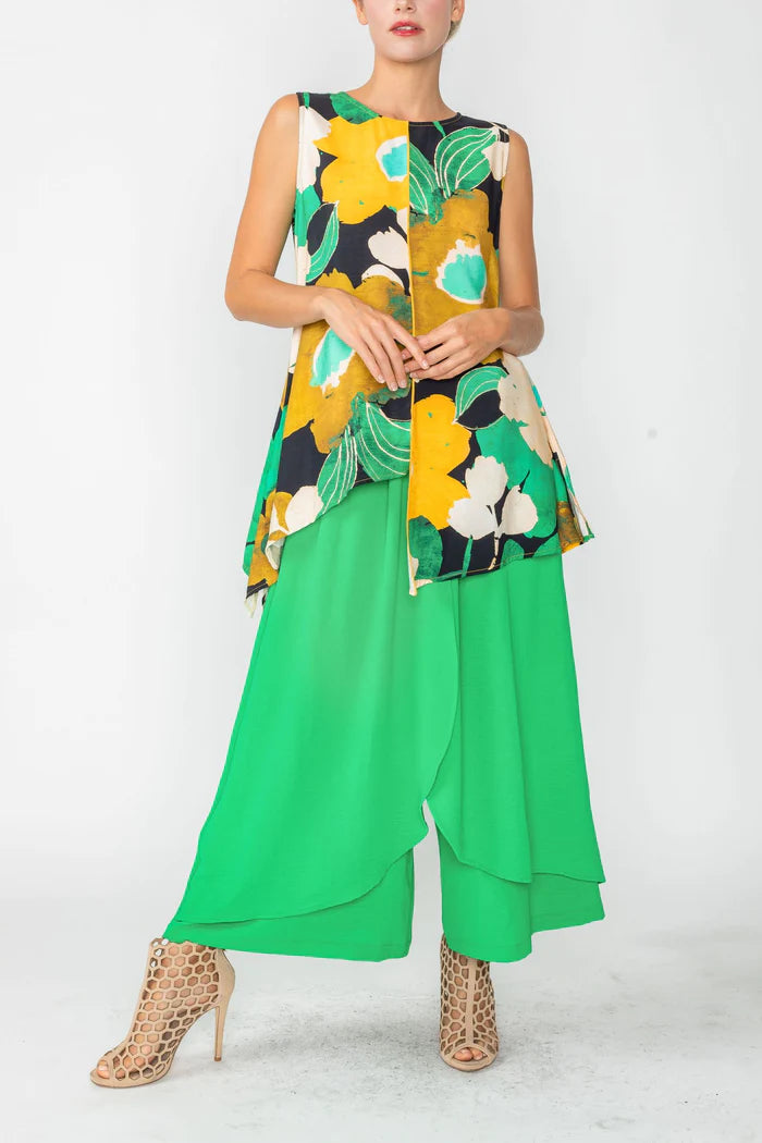 IC COLLECTION Top- 5872T- GREEN