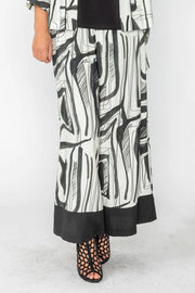 IC COLLECTION Pant- 5886P- BLACK
