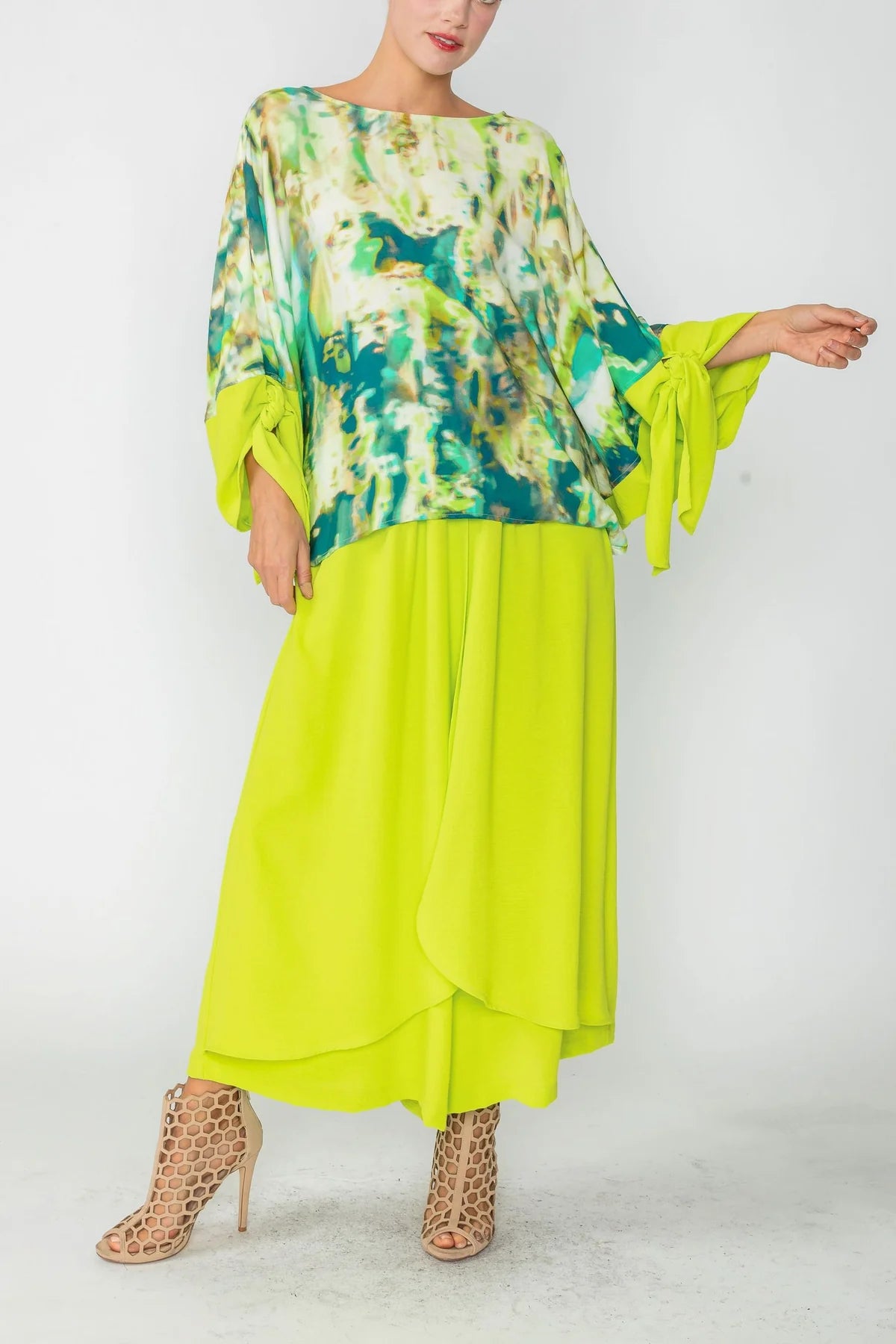 IC COLLECTION Top- 5887T- GREEN