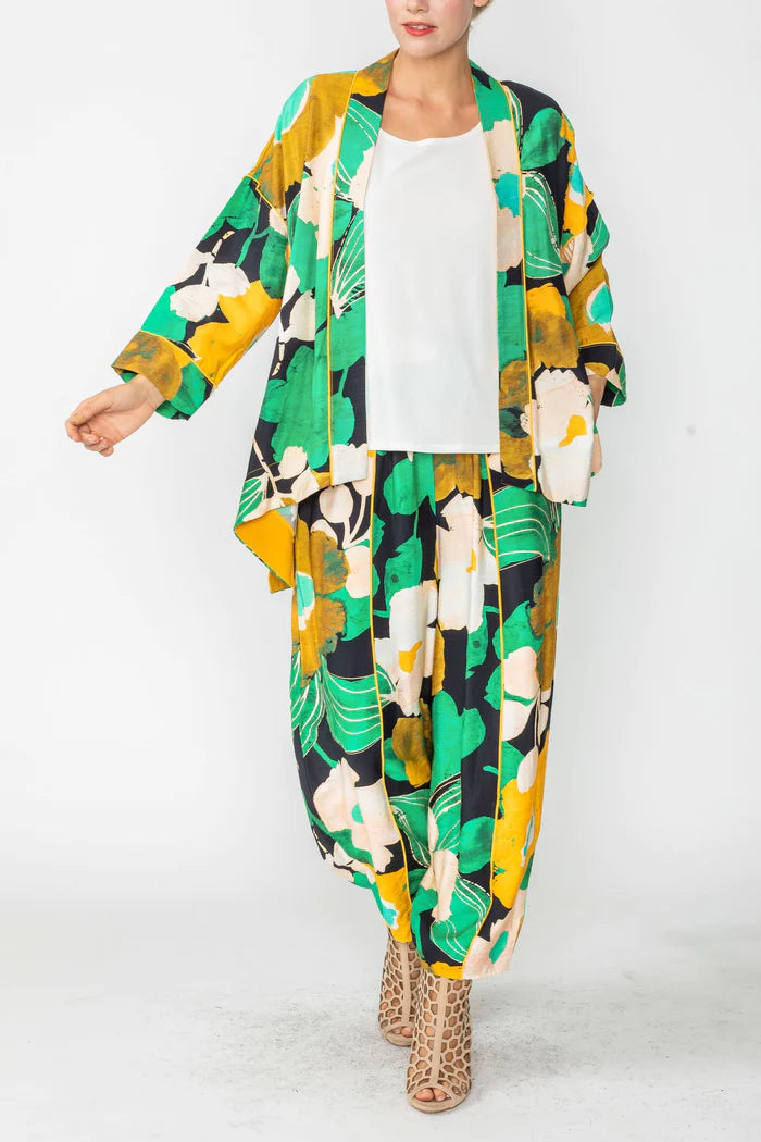 IC COLLECTION Jacket- 5895J- GREEN