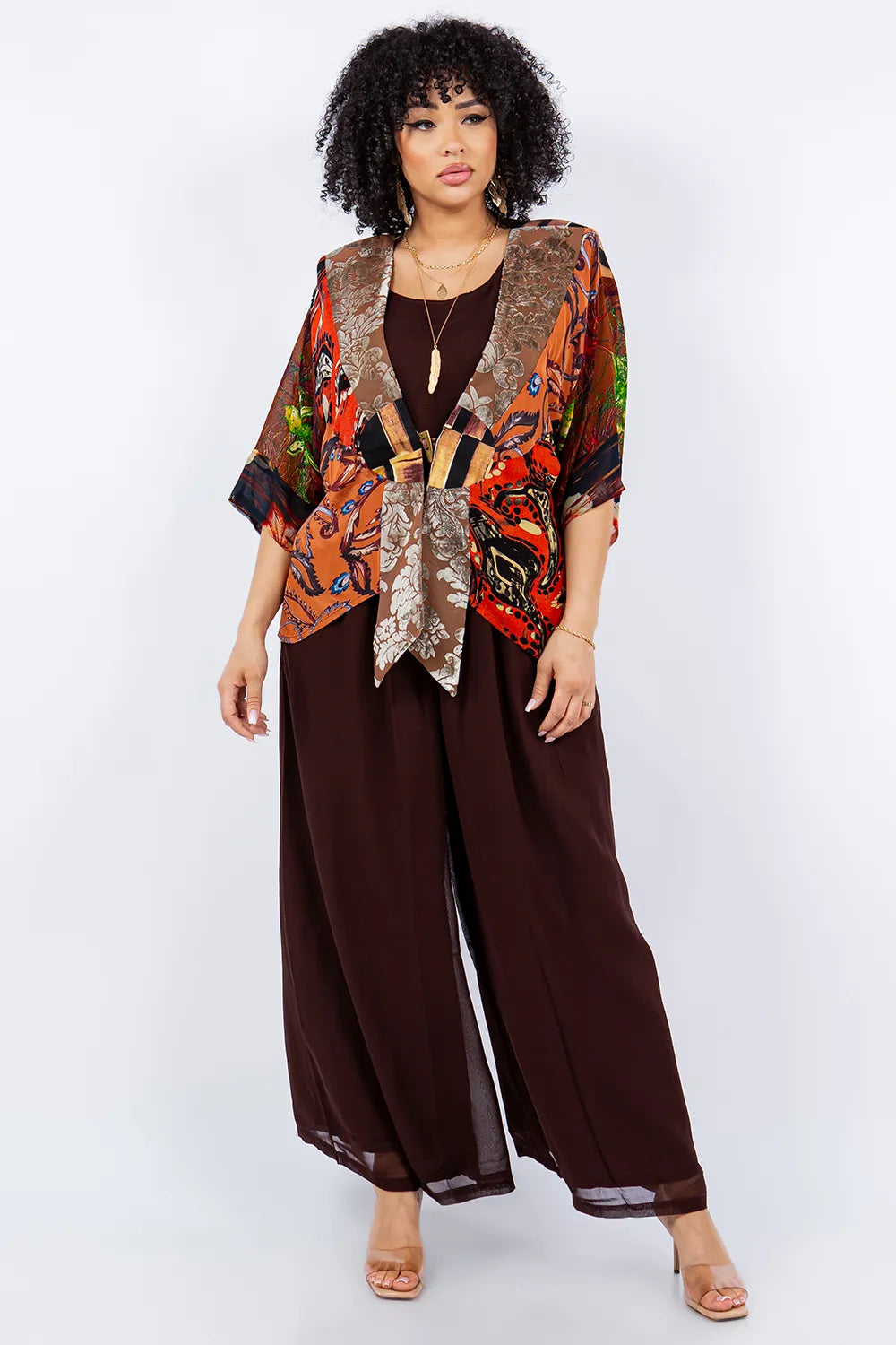 Sterling Style Frog Closure Jacket - 5917J WOOD