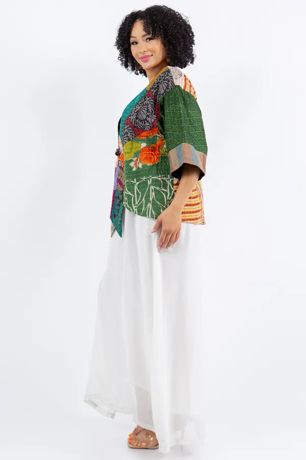 Sterling Style Frog Closure Jacket - 5918J MULTI