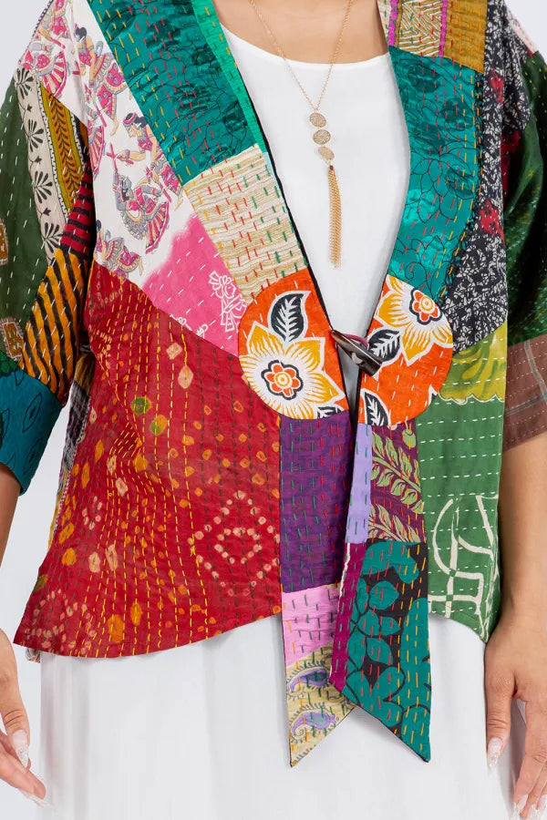 Sterling Style Frog Closure Jacket - 5918J MULTI