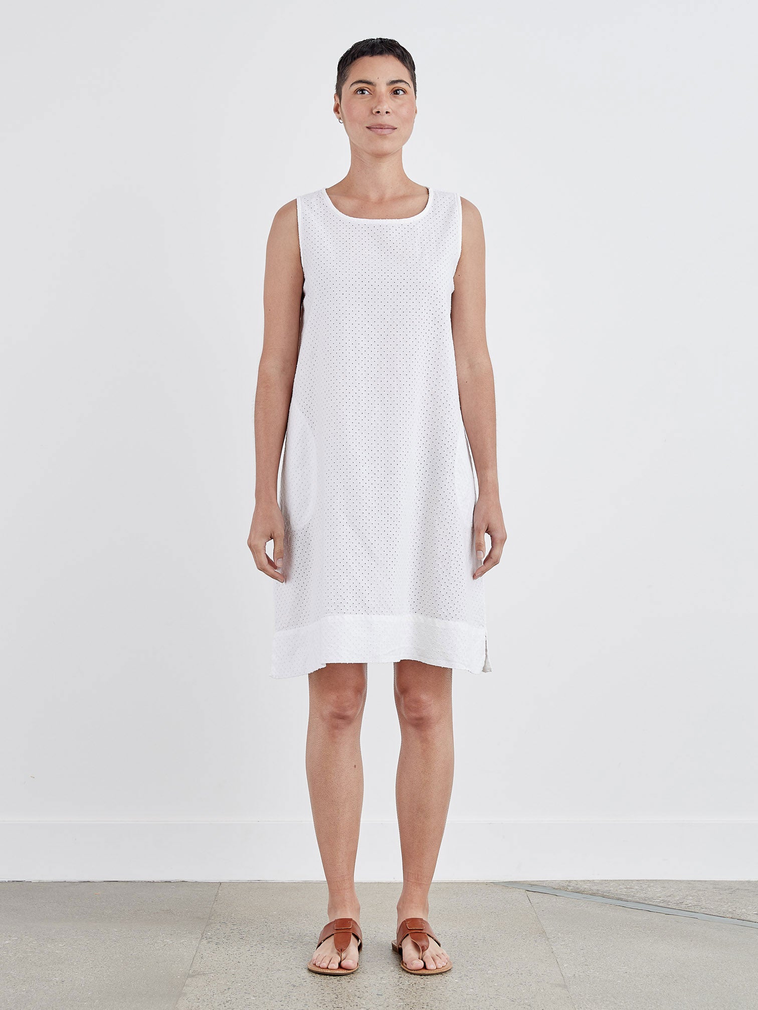 CUT LOOSE - Pinhole Easy Shorter Tank Dress - 5930525