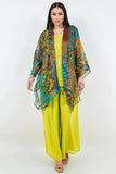 Sterling Style Short Butterfly Jacket - 5935SBJ TEAL/MULTI