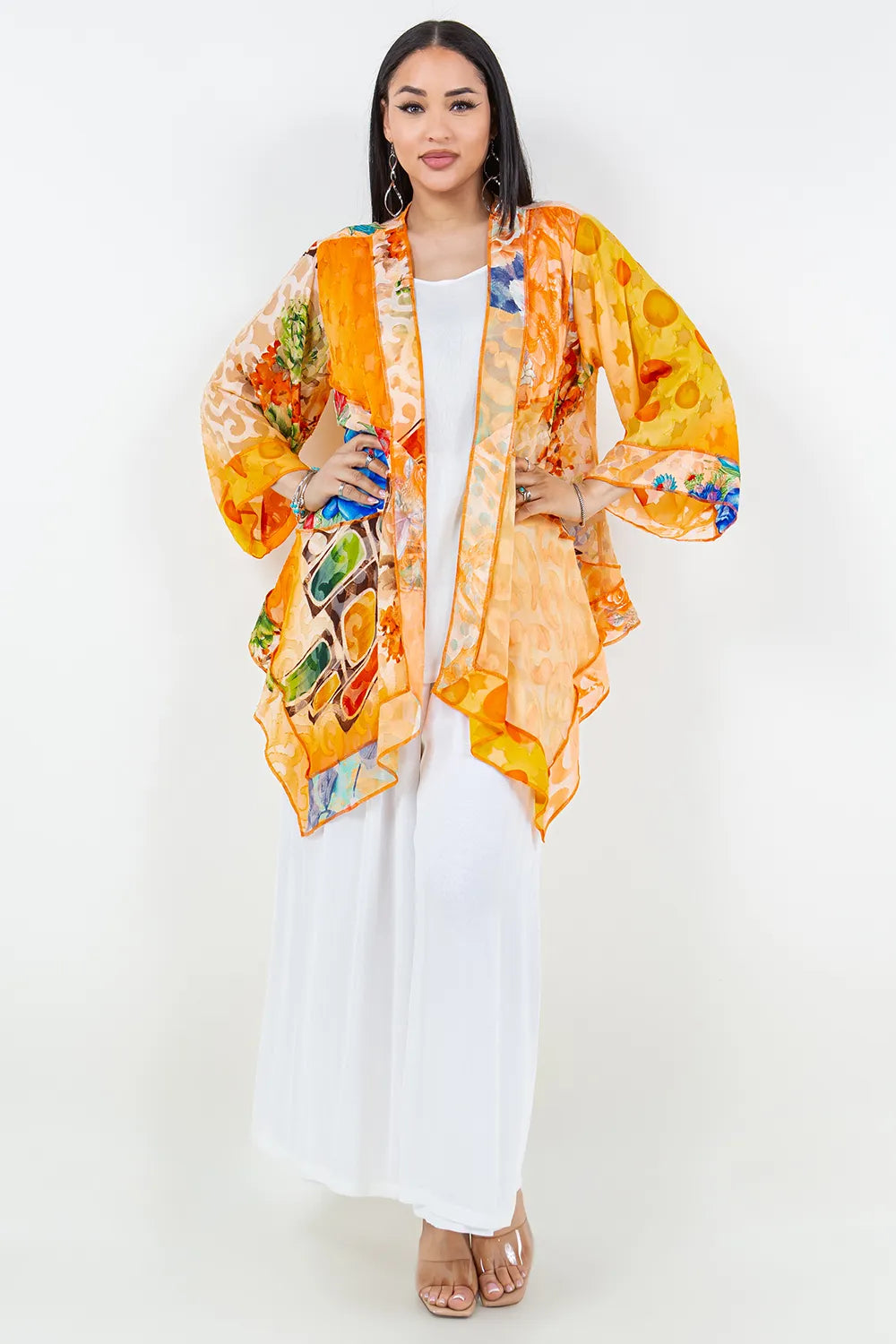 Sterling Style Short Butterfly Jacket - 5946SBJ TANGERINE