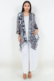 Sterling Style Short Butterfly Jacket - 5974SBJ BLACK/WHITE