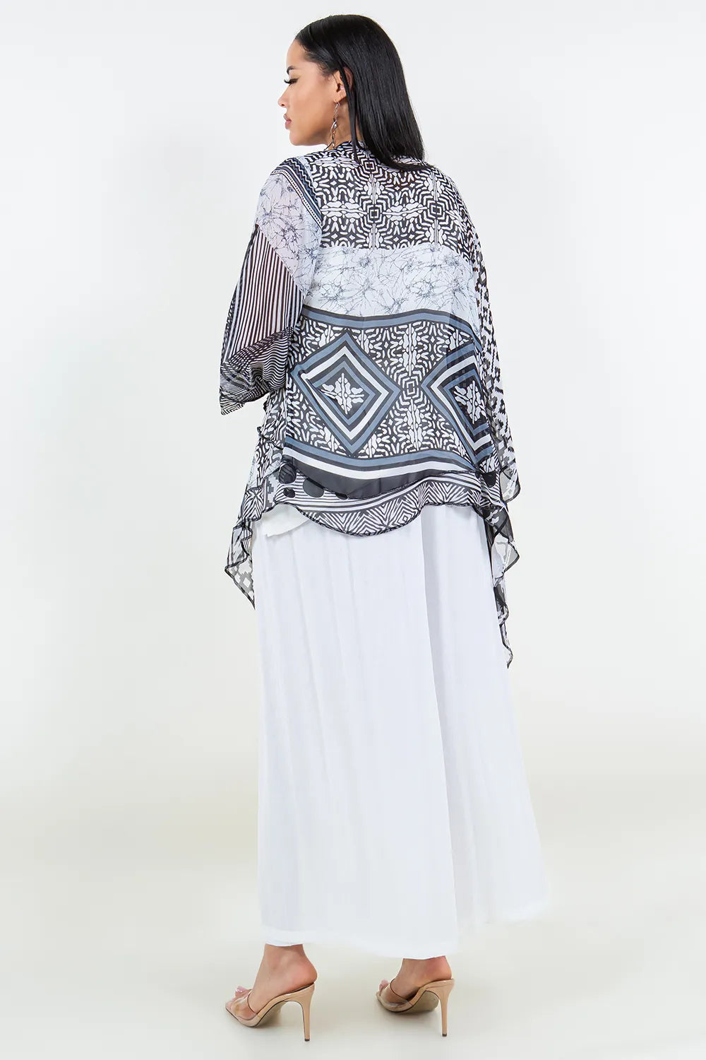 Sterling Style Short Butterfly Jacket - 5974SBJ BLACK/WHITE