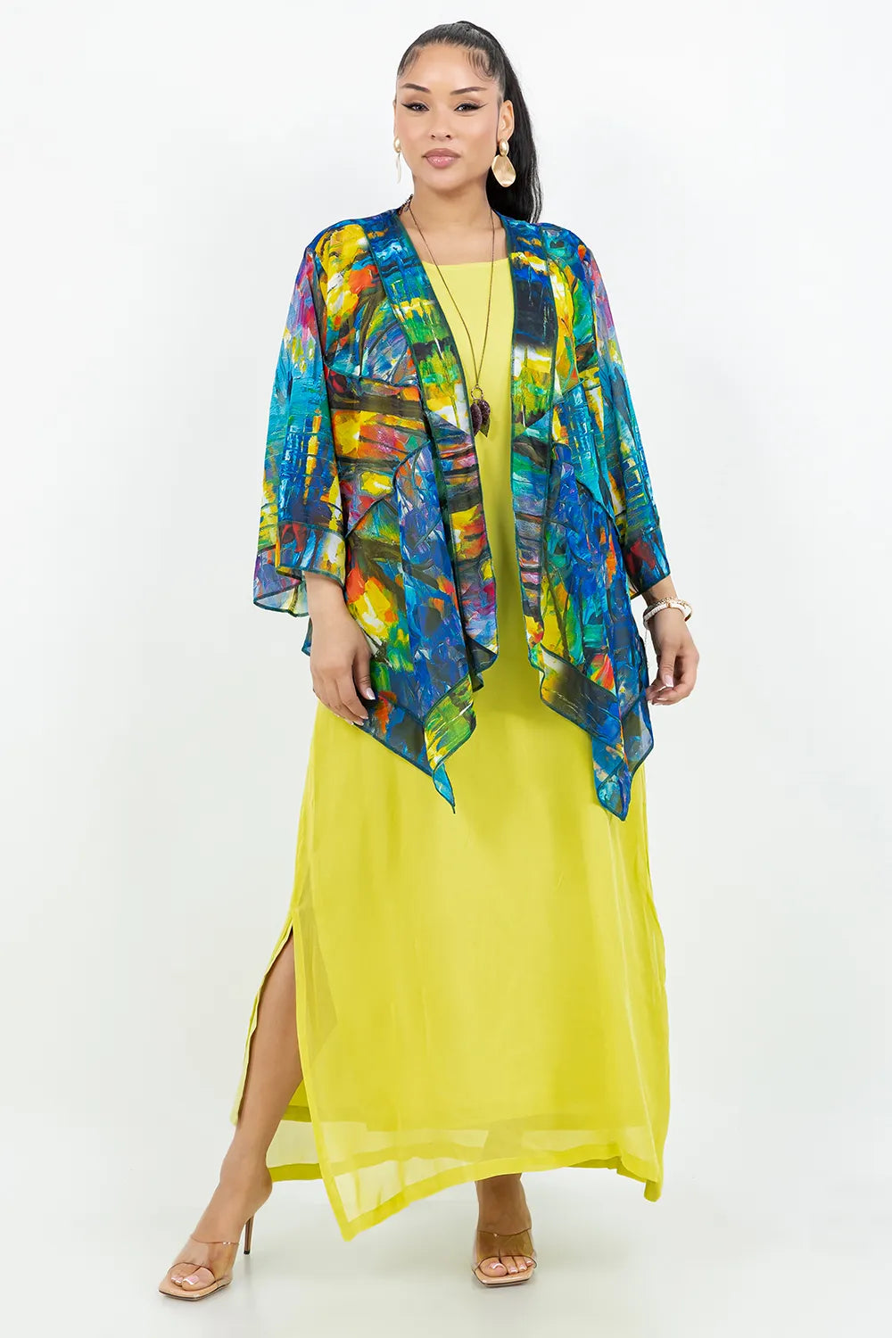 Sterling Style Short Butterfly Jacket - 5990SBJ BLUE/MULTI