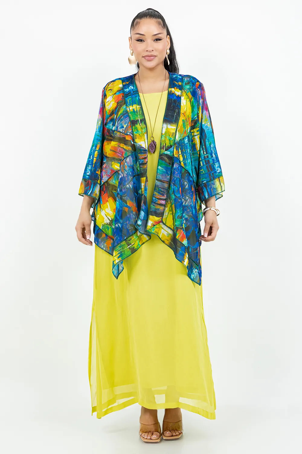 Sterling Style Short Butterfly Jacket - 5990SBJ BLUE/MULTI