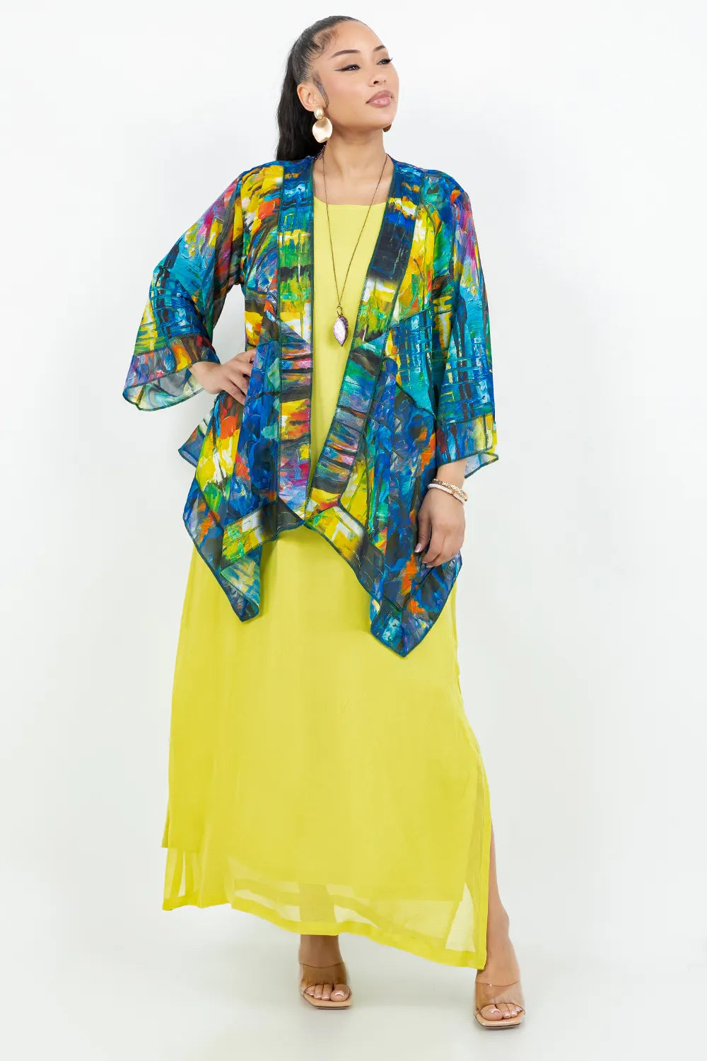 Sterling Style Short Butterfly Jacket - 5990SBJ BLUE/MULTI