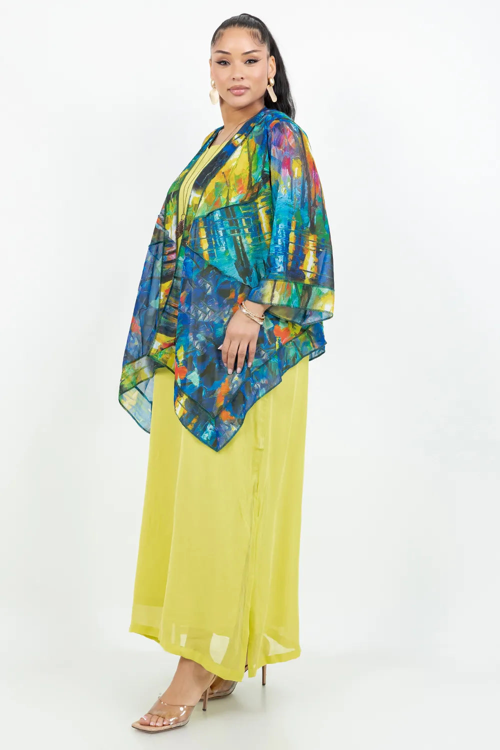 Sterling Style Short Butterfly Jacket - 5990SBJ BLUE/MULTI