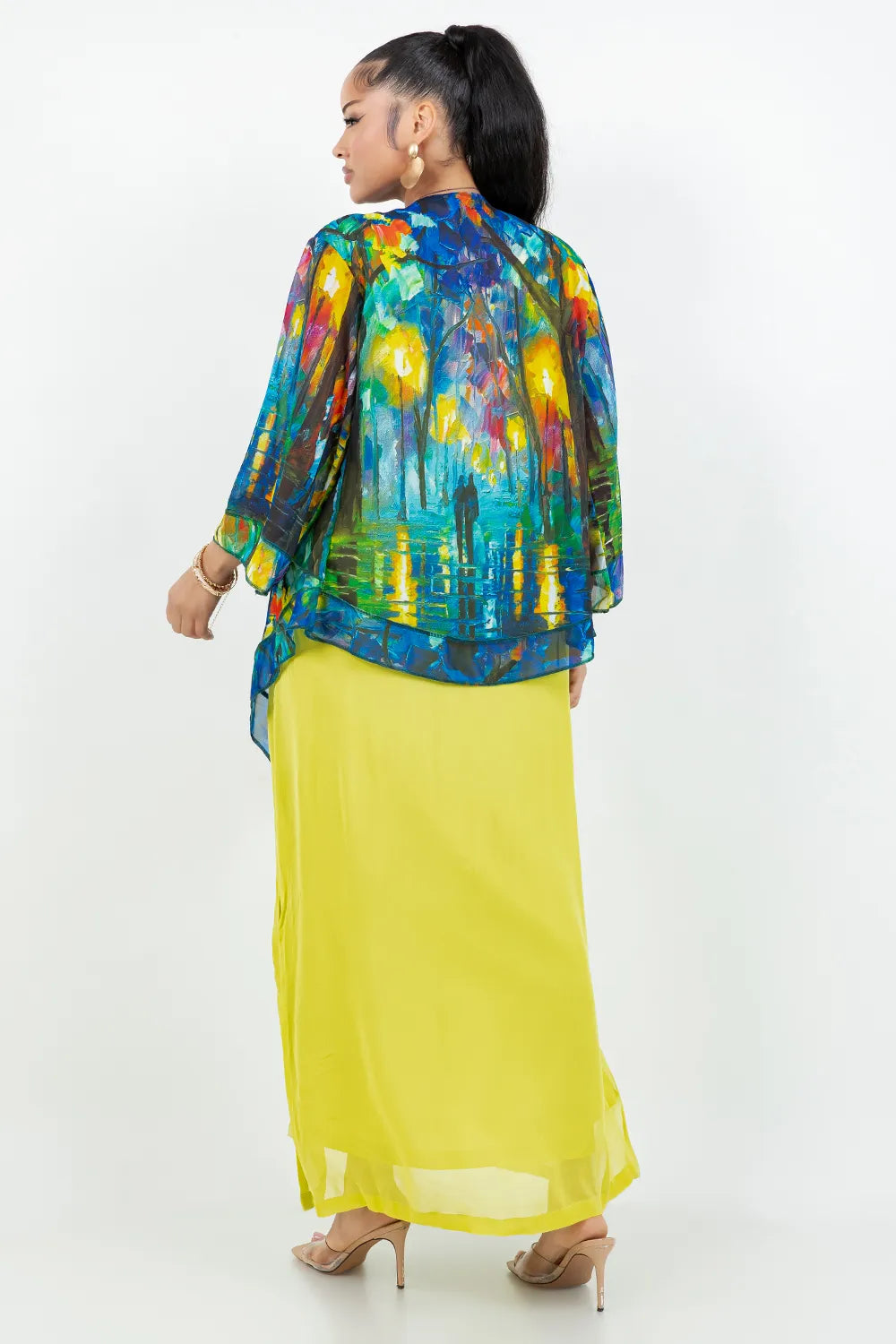 Sterling Style Short Butterfly Jacket - 5990SBJ BLUE/MULTI