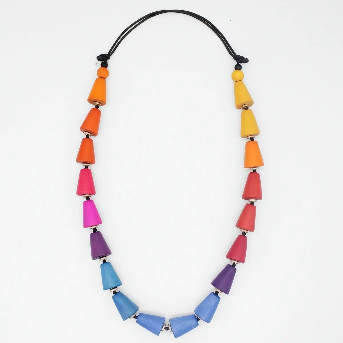 SYLCA Zariah Multi Color Ombre Necklace
