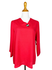 Fridaze AA368 - Georgia Linen Pullover Top
