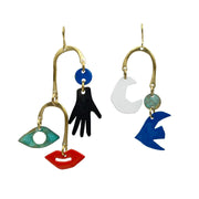 SIBILIA Exquisite Corpse Earrings - 20A019 - MIX