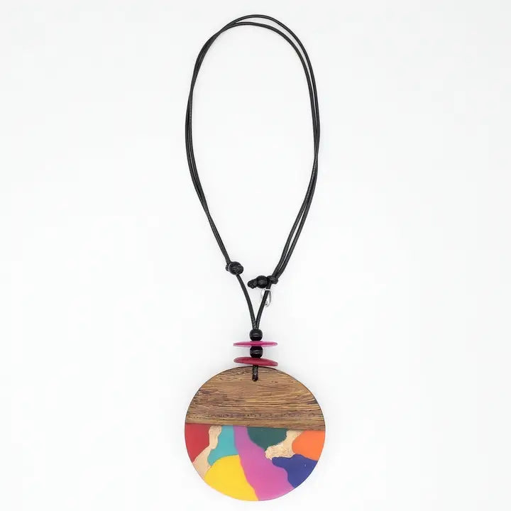 SYLCA Paloma Poetic Colorful Pendant - LS26N13 - MULTI