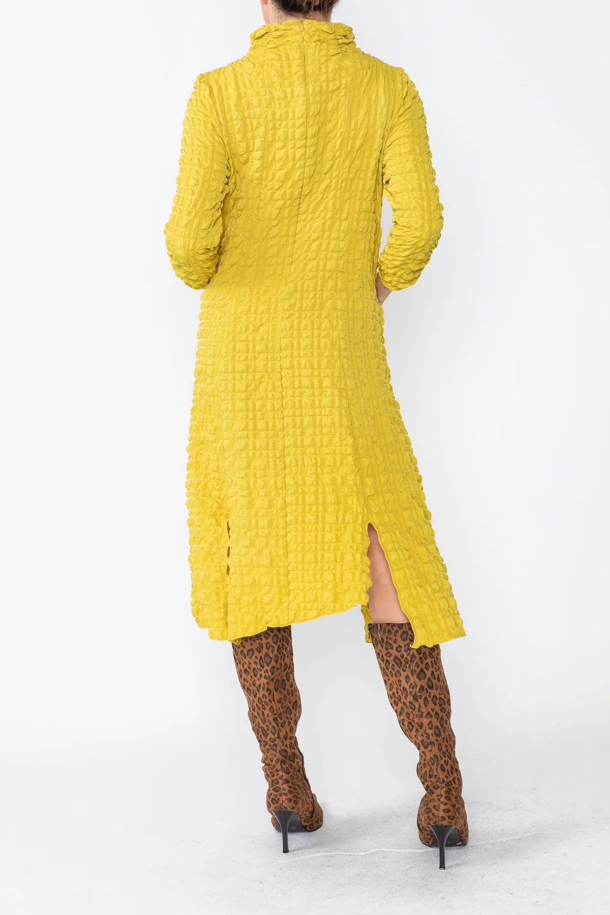 IC Collection Dress - 6000D - MUSTARD