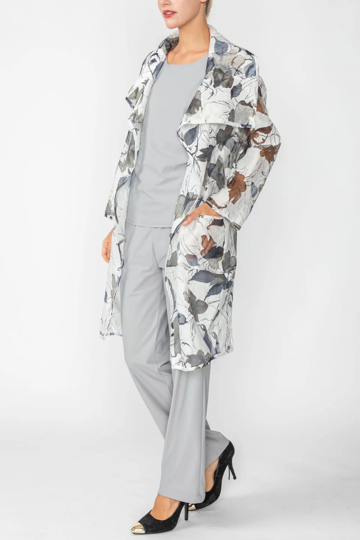 IC COLLECTION Jacket- 6030J- BLUE