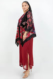 Sterling Style Short Butterfly Jacket - 6039SBJ BLK/RED