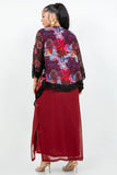 Sterling Style Short Butterfly Jacket - 6039SBJ BLK/RED