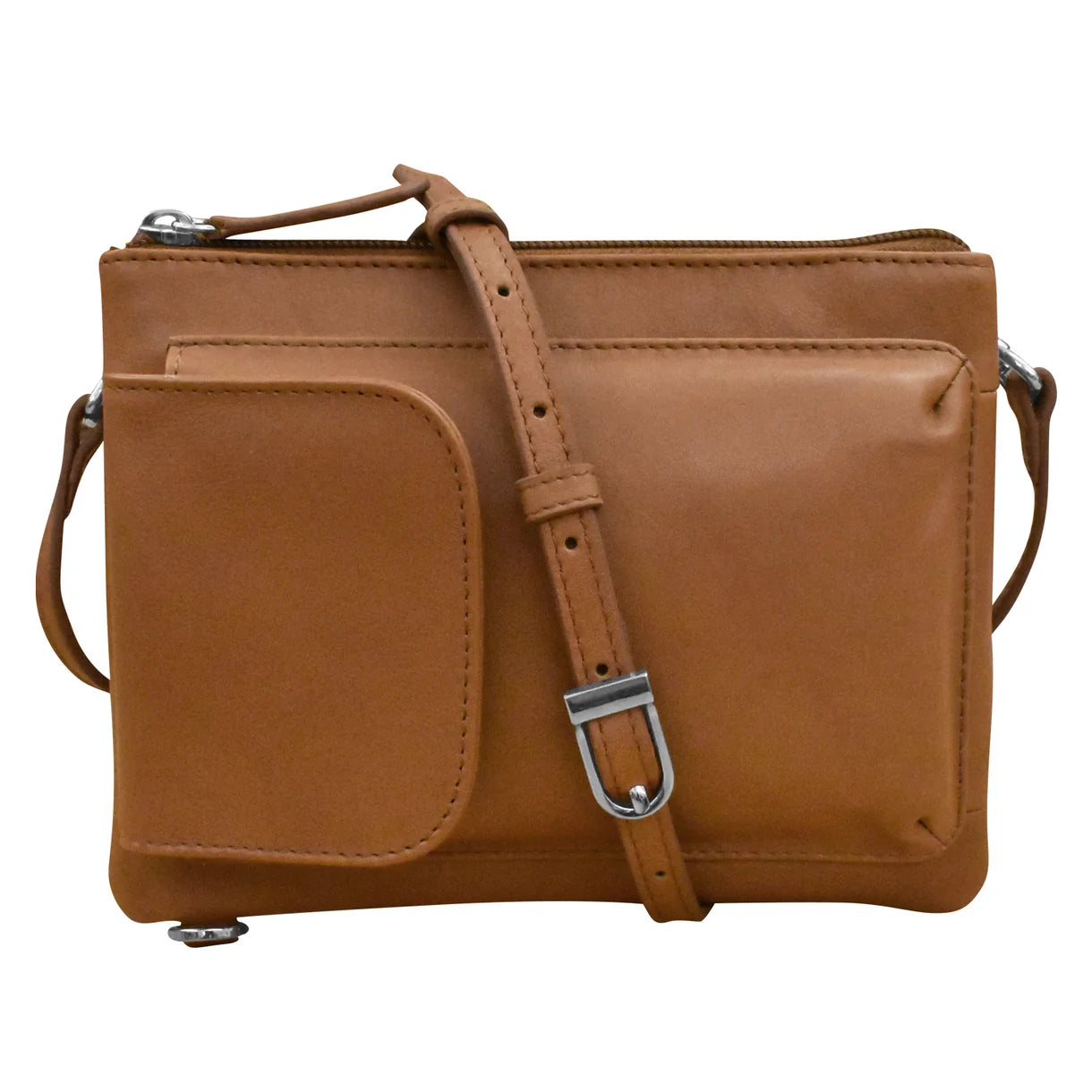 ili New York - TWO-WAY PHONE BAG - 6040 - Antique Saddle