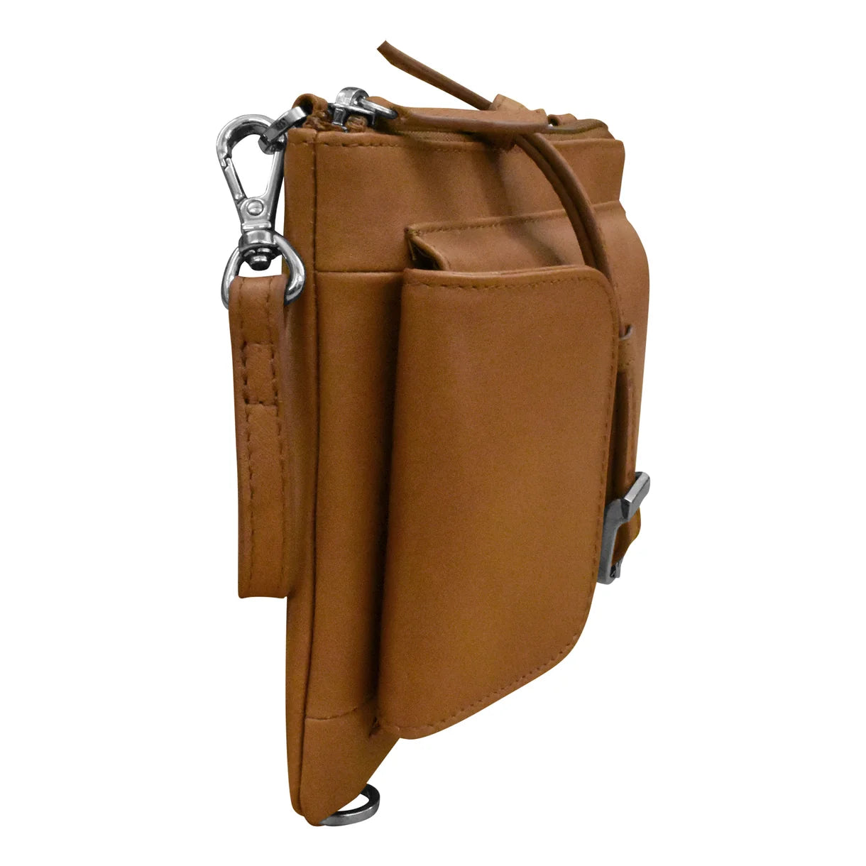 ili New York - TWO-WAY PHONE BAG - 6040 - Antique Saddle