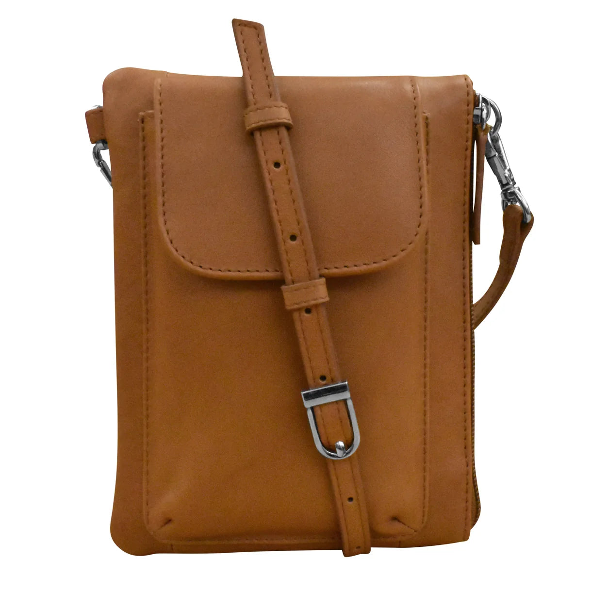 ili New York - TWO-WAY PHONE BAG - 6040 - Antique Saddle