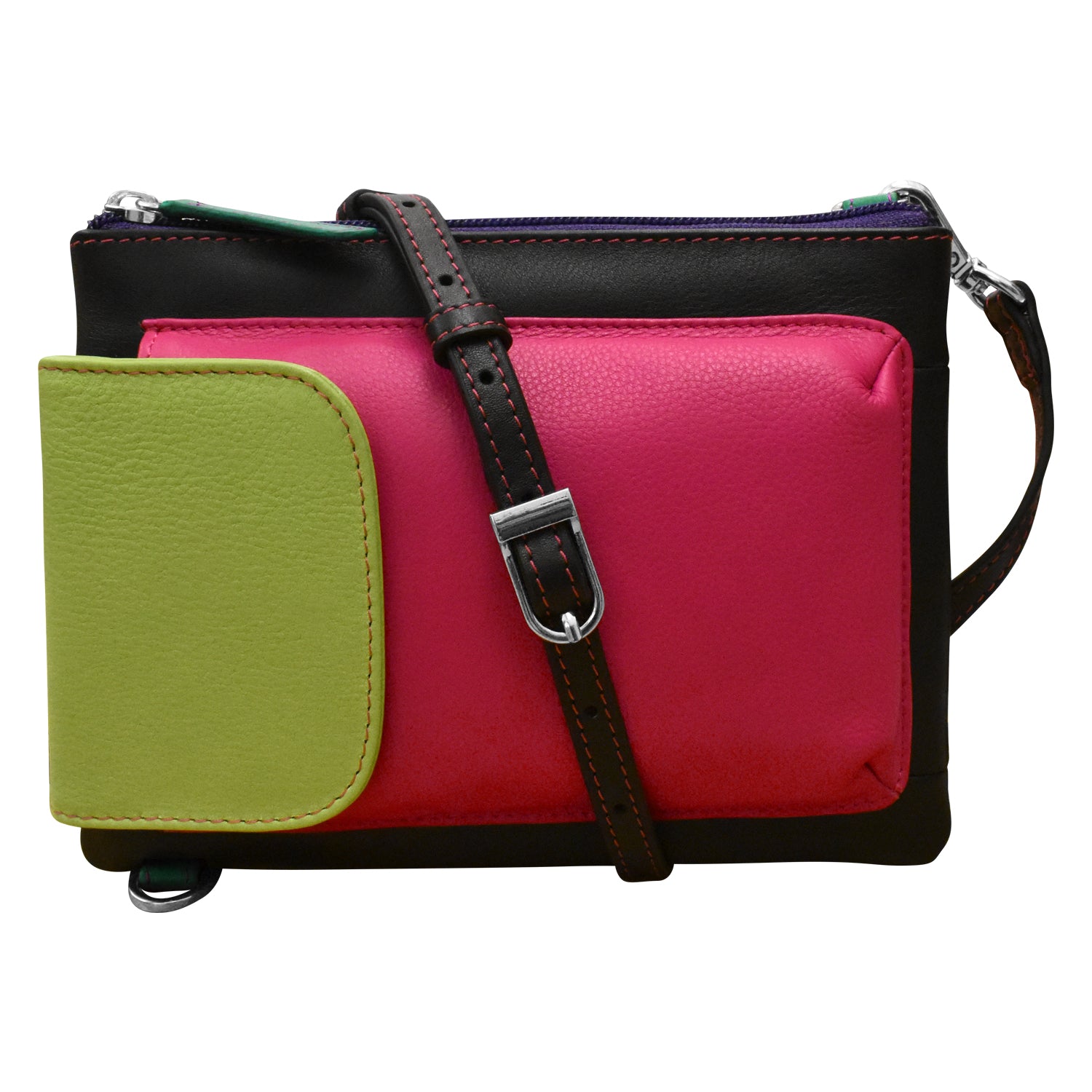 ili New York - TWO-WAY PHONE BAG - 6040 - Black Brights